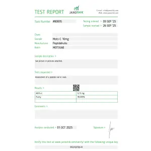 MOTS-c 10mg - Image 3